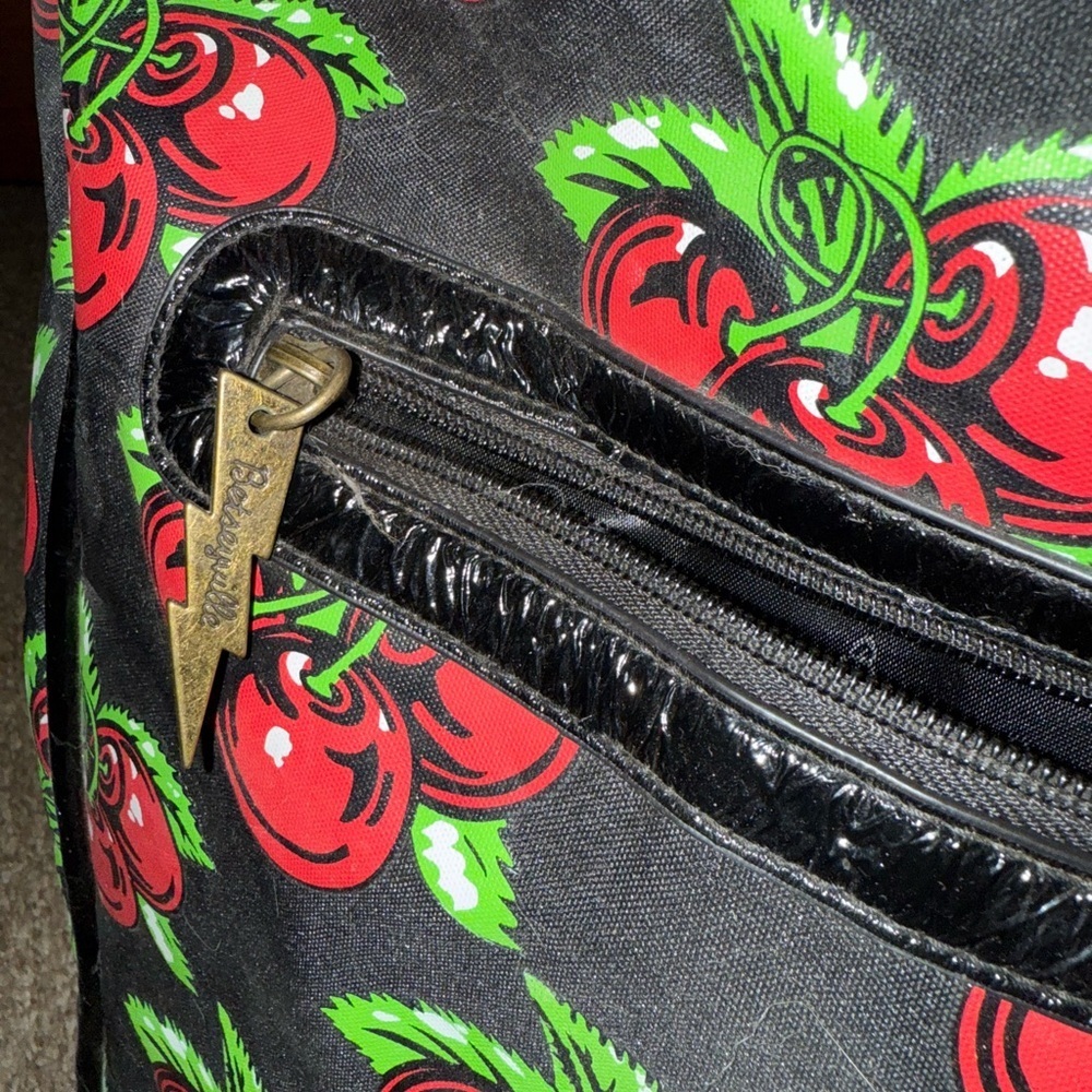 Betseyvill Betsey Johnson Cherry Pattern Duffle - Picture 3 of 10